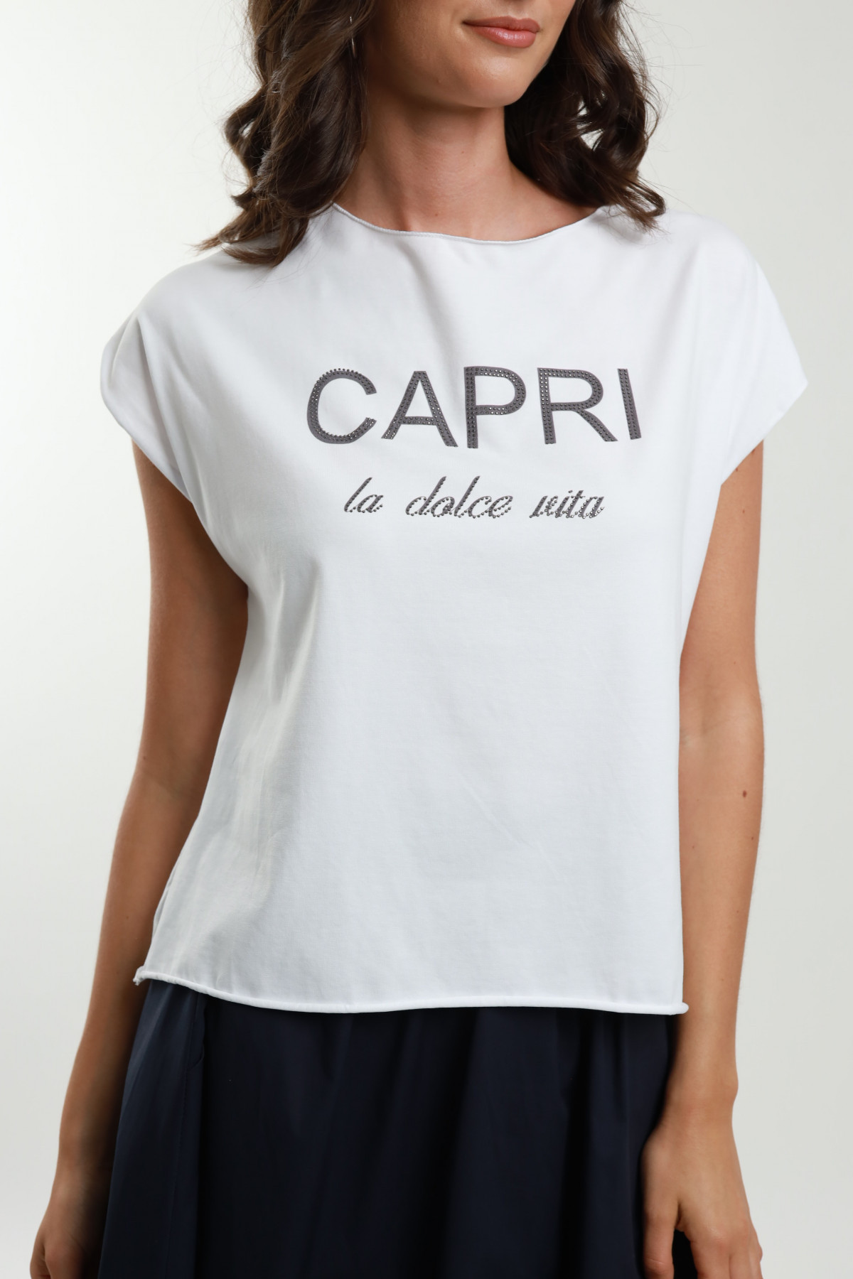 T-Shirt stampa 95%co 5%ea