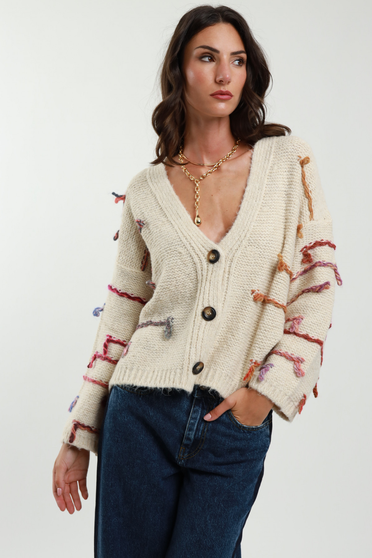 Cardigan 3 Bottoni