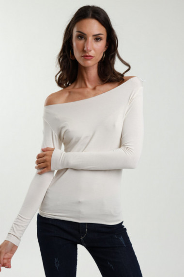 Slim Fit Boat Neck Sweater