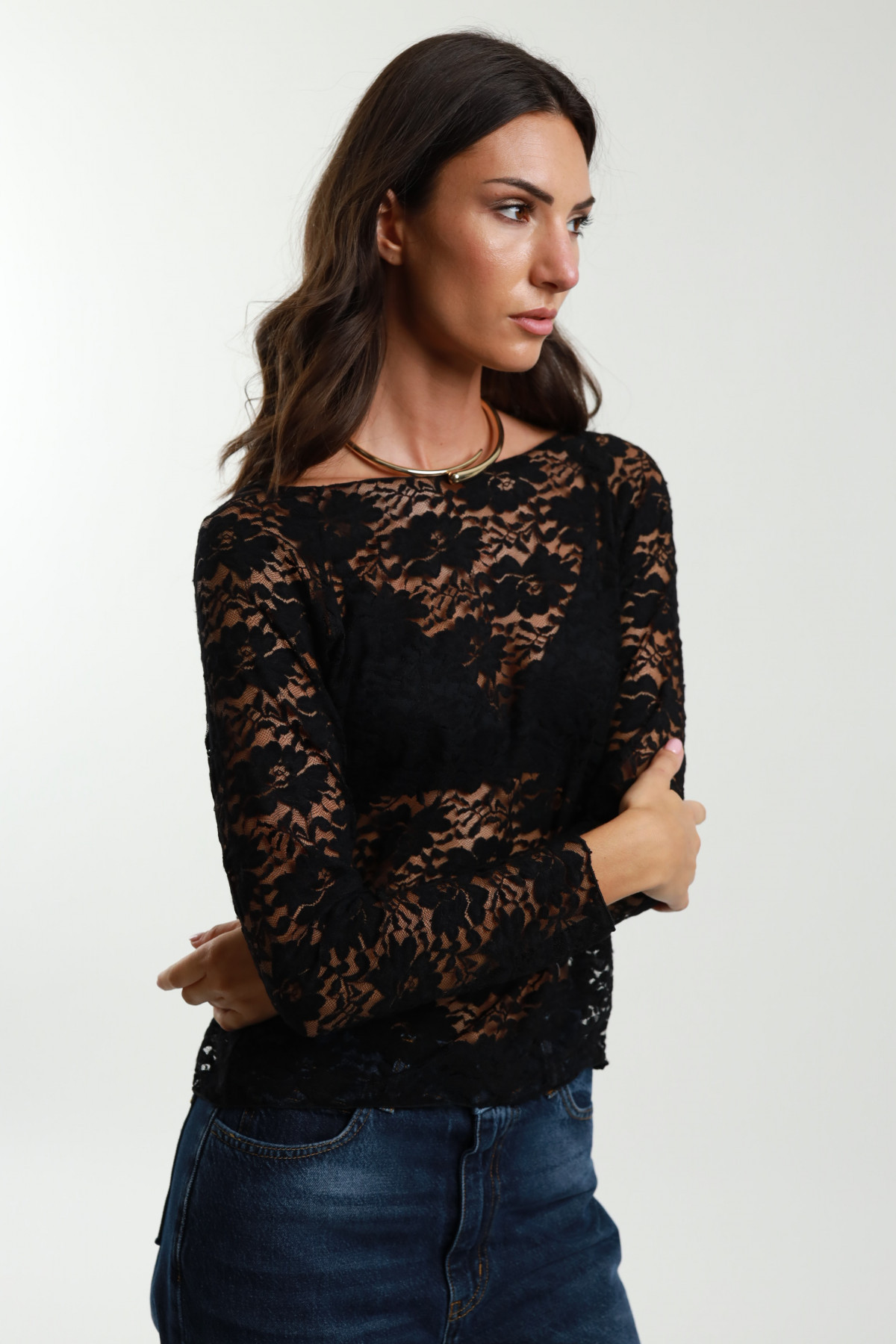 Lace T-shirt