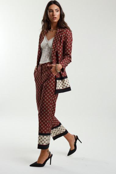 Patterned trousers