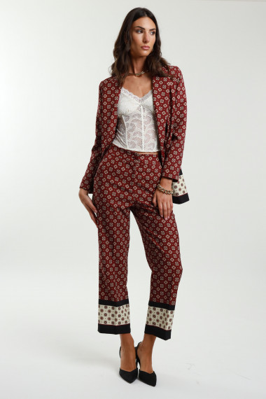 Patterned trousers