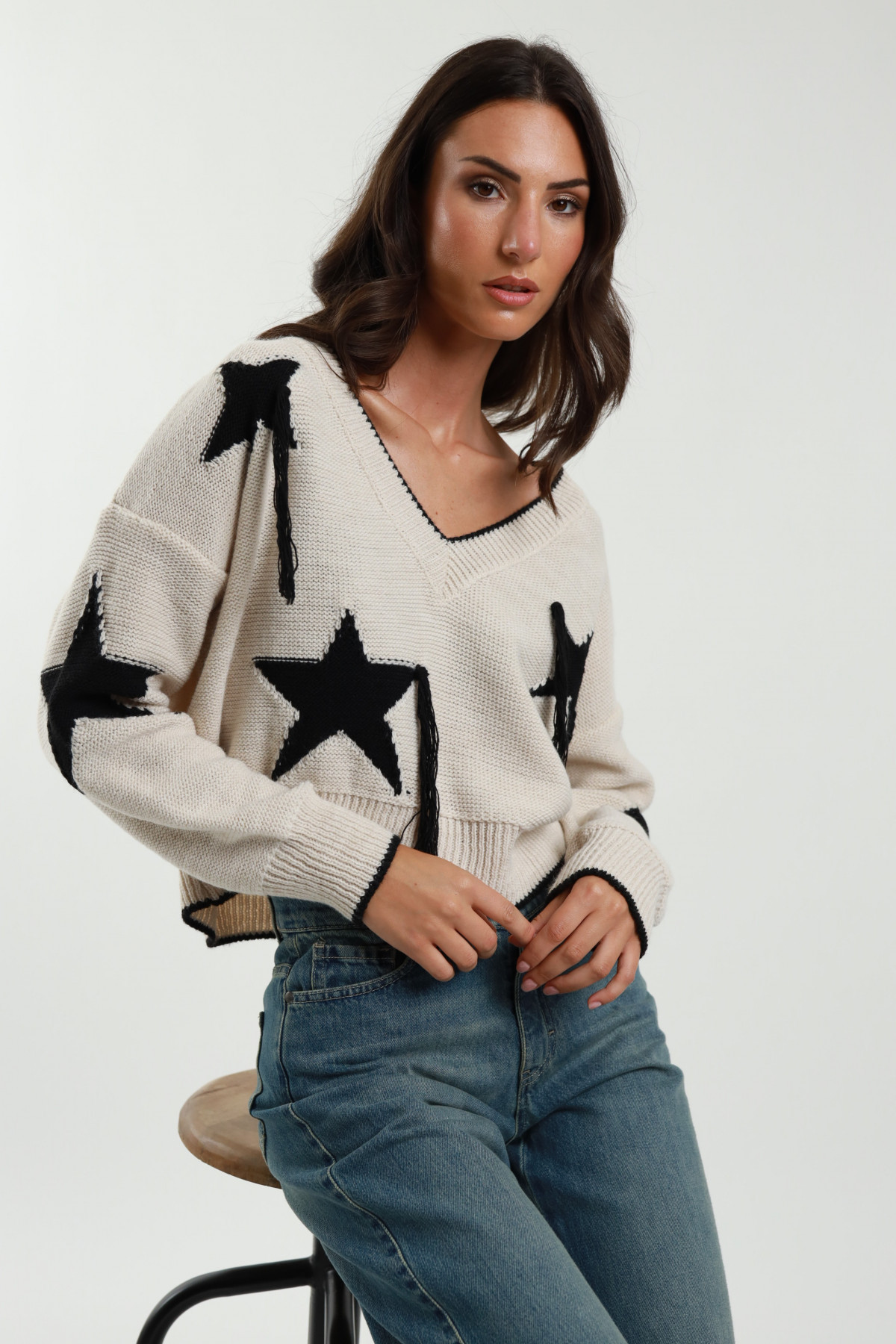 Stars and Tassels sweater