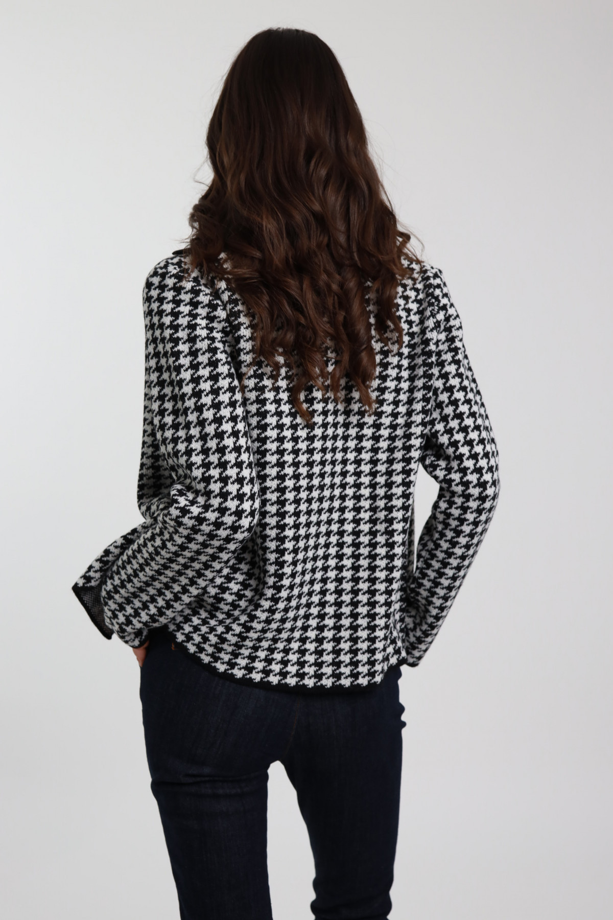 Houndstooth jacket