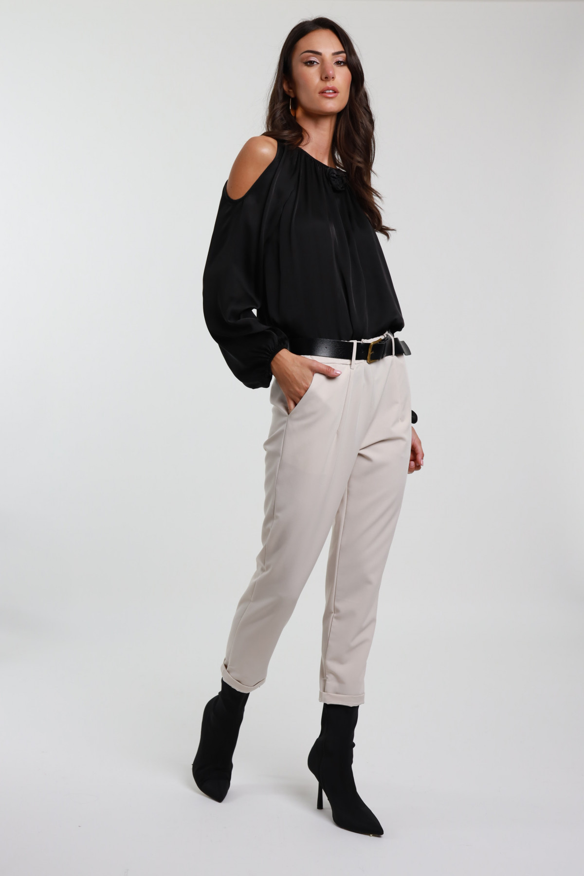 Pantalone Con Cintura