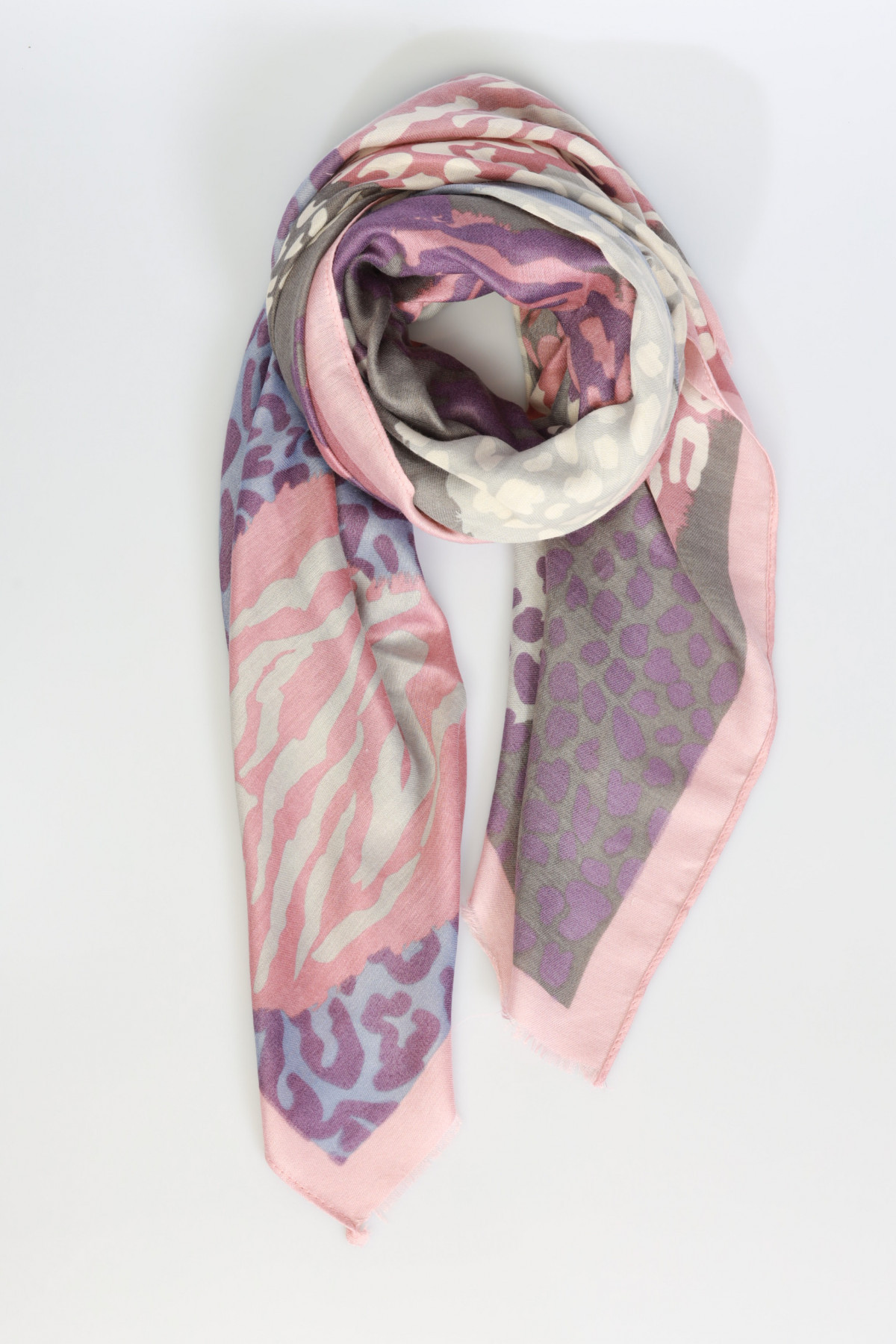 Animal print scarf