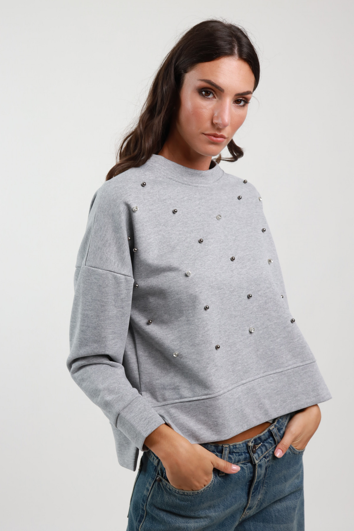 Studded Sweatshirt