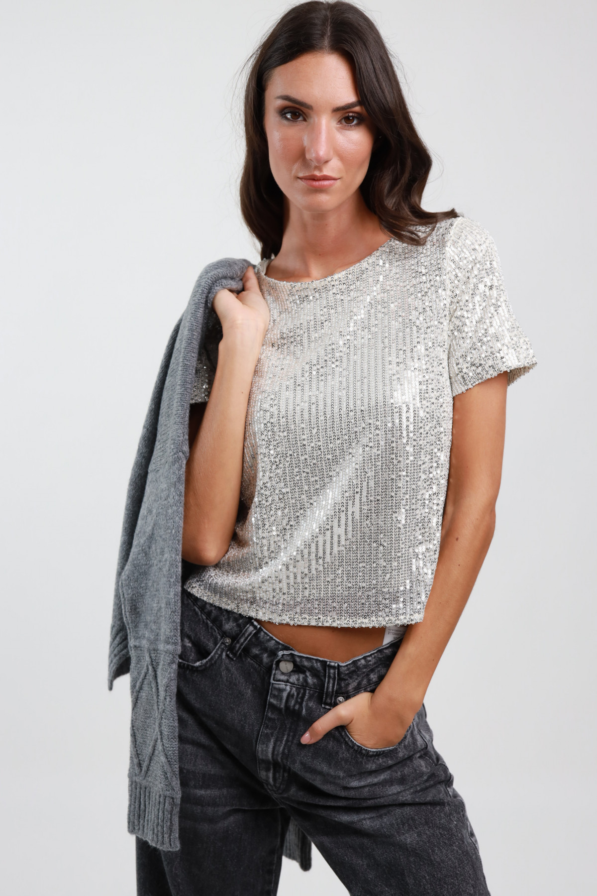 Tshirt Paillettes