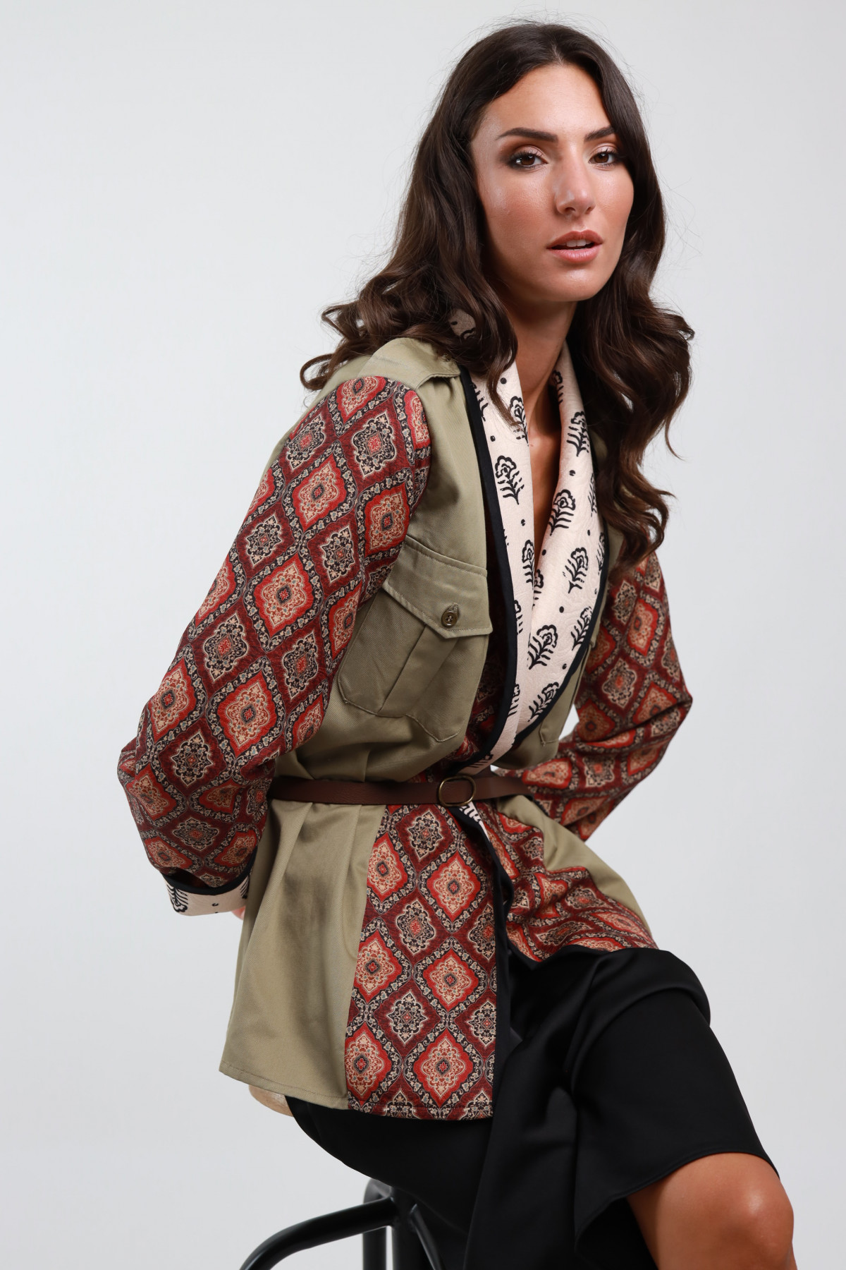 Multi-pattern jacket