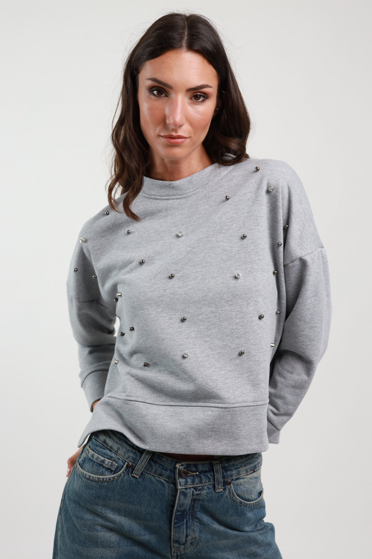 Studded Sweatshirt