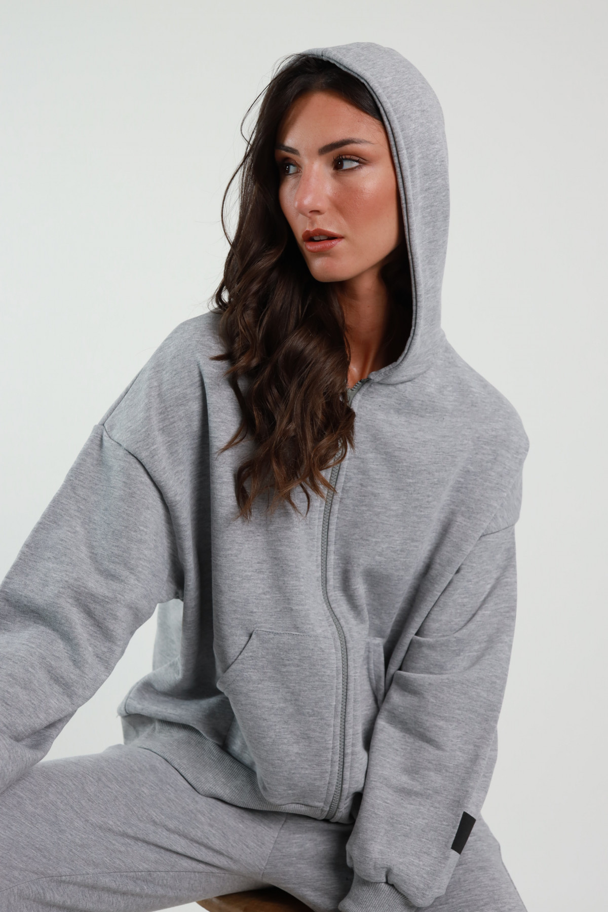 Oversized Hooded Sweatshirt