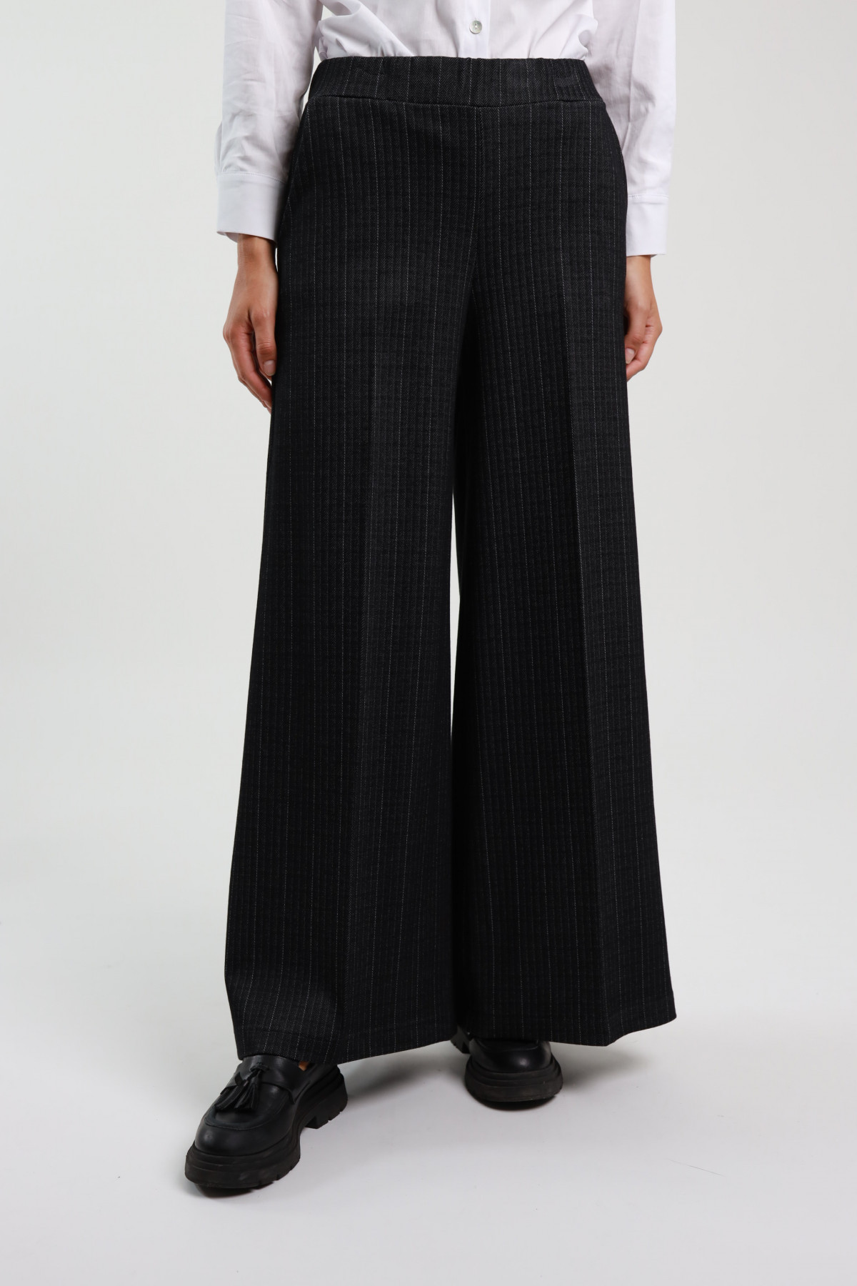 Pinstriped Trousers