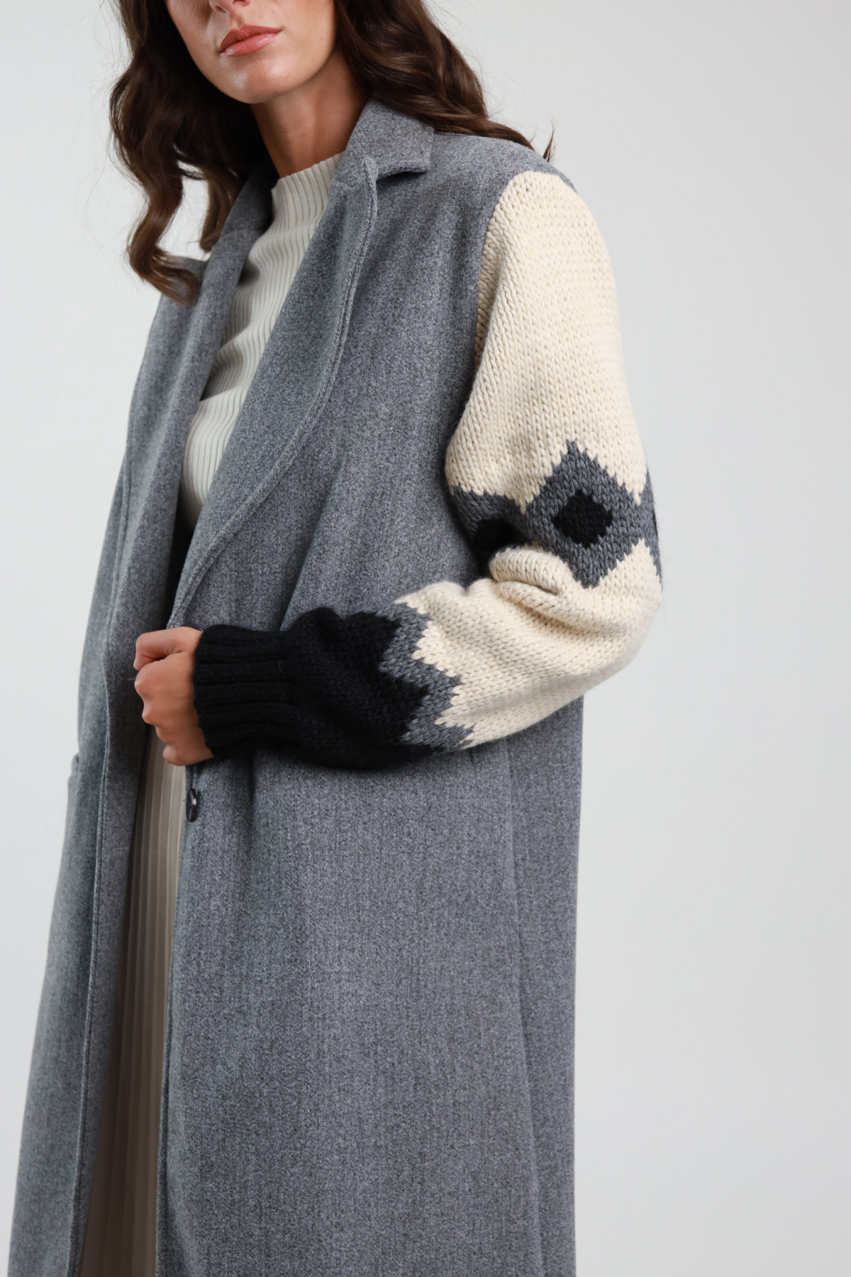 Coat Sleeves Sweater