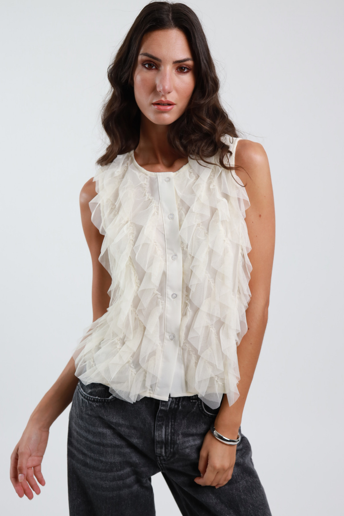 Top With Ruffles