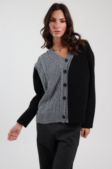 Cardigan Felpa e Maglia