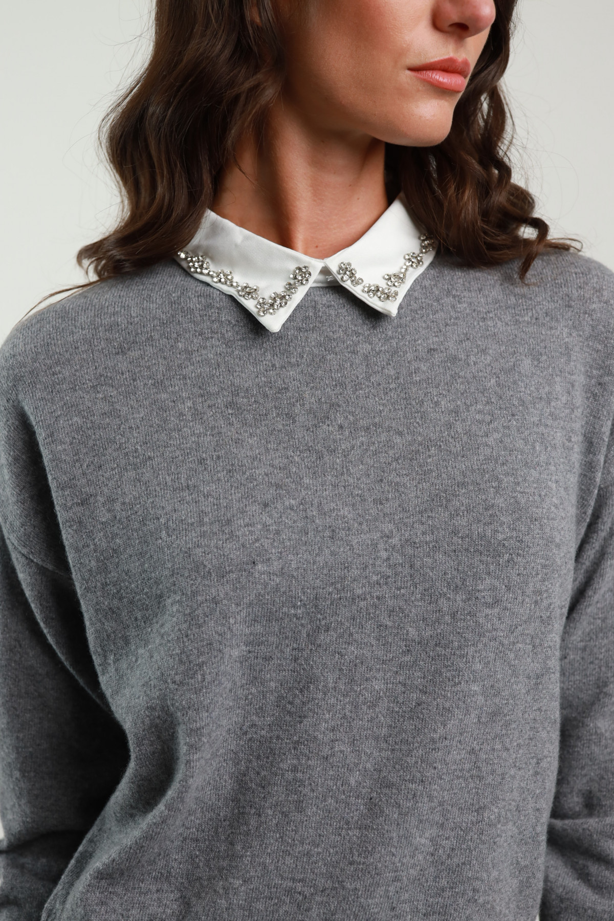 Sweater With Collar