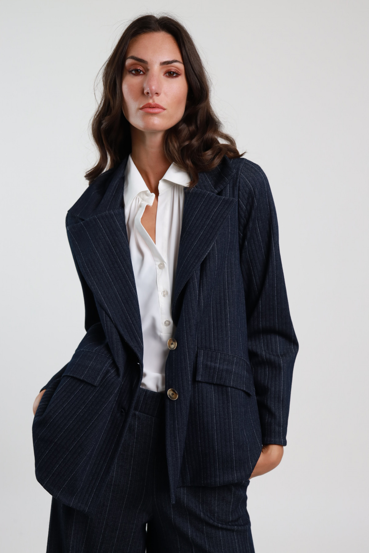 Pinstripe Jacket