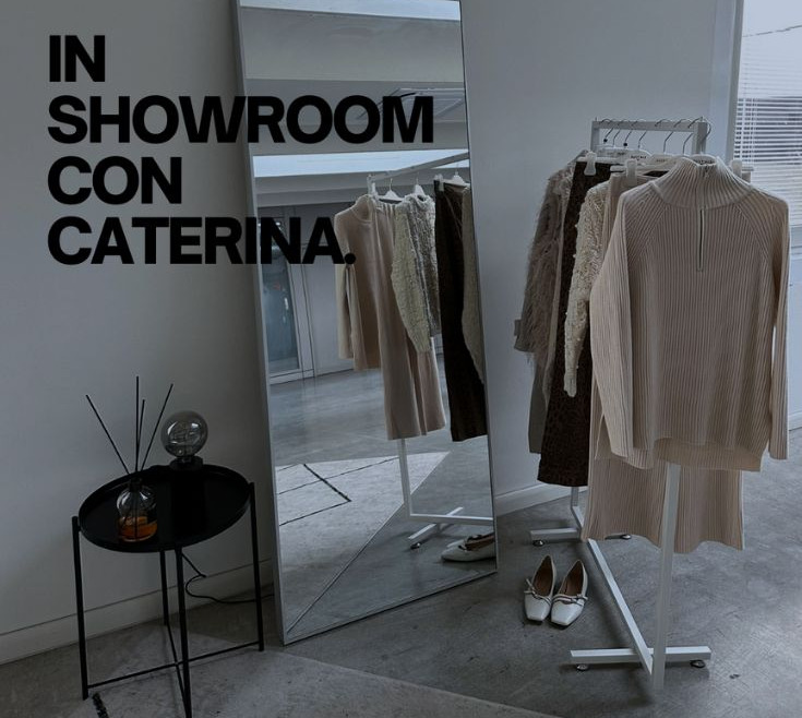 IN SHOWROOM CON CATERINA